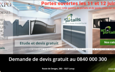 Portes Ouvertes le 11 et 12 Juin 2021